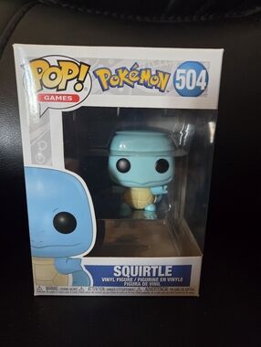 Funko Pop! Pokemon Squirtle Vinyl Figure #504